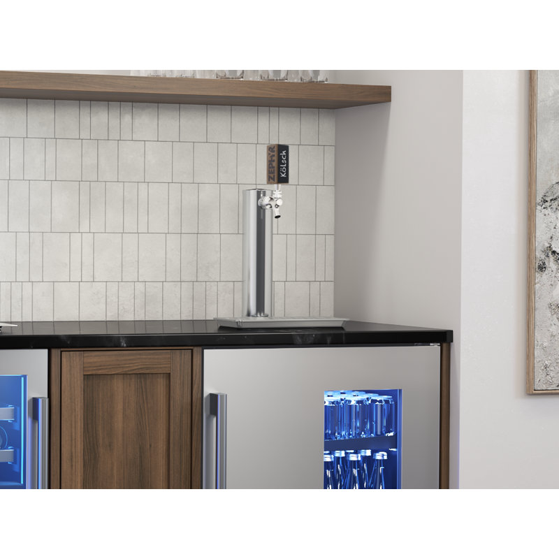 Poignée de robinet Presrv Kegerator Zephyr pour PRKB Kegerators