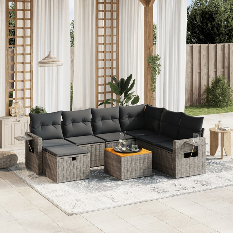 Ensemble de canapé de jardin Vidaxl