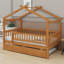 Lit en bois avec couchette-1612886206