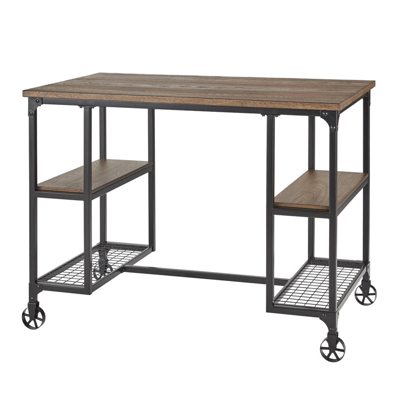 Truesdell Metal Base Writing Desk