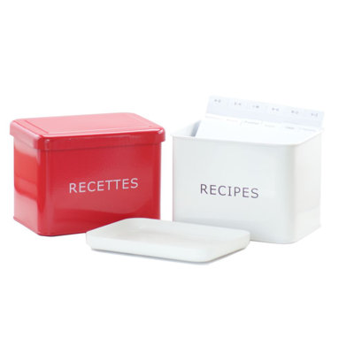 Boîte à recette
