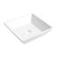 Meuble-lavabo contemporain en chêne blanc. Lavabo en céramique et porte à fermeture en douceur. Fournir un meuble-lavabo mural de rangement abondant. Chêne avec bassin. Porte et grand-1578922850-1578922848