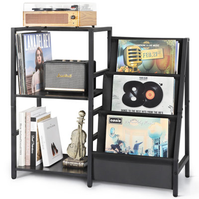 Evrychou Wood Free Standing Magazine Rack