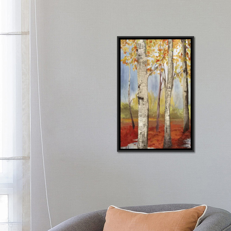 « the passage ii », reproduction sur toile, H 26 po x l 18 po x P 1,5 po, Toile avec cadre noir, Pas de tapis