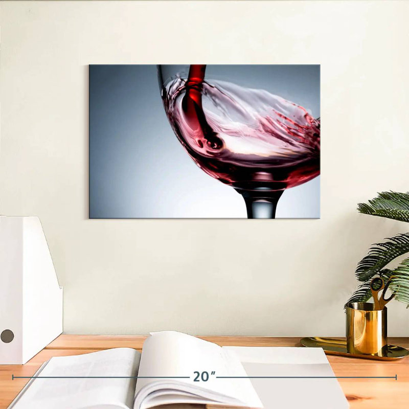 Yarlin Decanting Red Wine, 8" H x 12" W