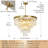 Makinlee Dimmable Crystal Tiered Chandelier-981551654-981551655-965955084