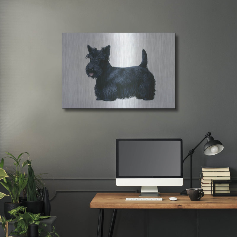 «Scottish Terrier» par Harro Maass, H 24 po x l 36 po