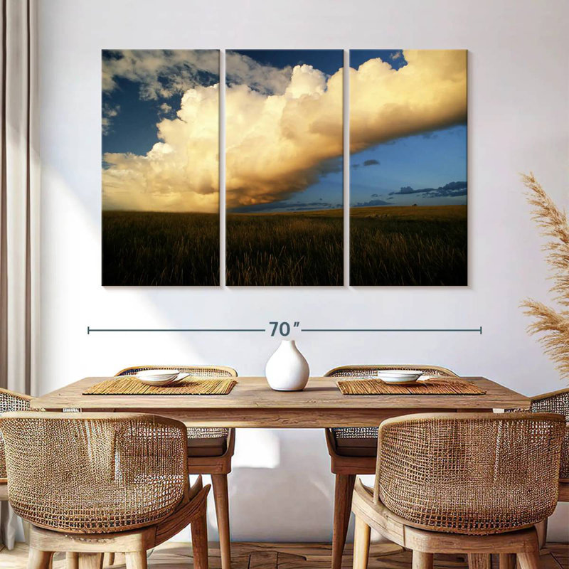 Alvord Theodore Roosevelt Park Clouds, 42" H x 65" W