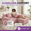 Canapé modulaire avec repose-pieds Cloud-Like-262309580