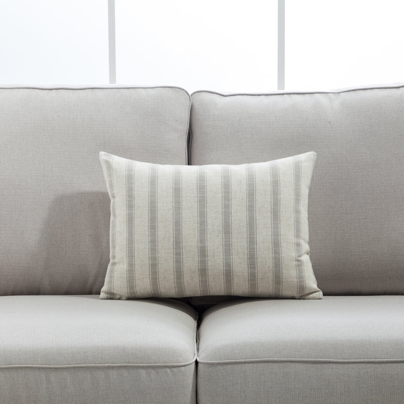 Housse de coussin Michael Penney, gris, Mélange de duvet