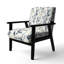 Chaise rembourrée en velours Country Farmhouse-1463863233