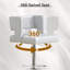 Tabouret de bar ajustable en similicuir-856067587