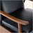 Wood Arm Push Back Recliner