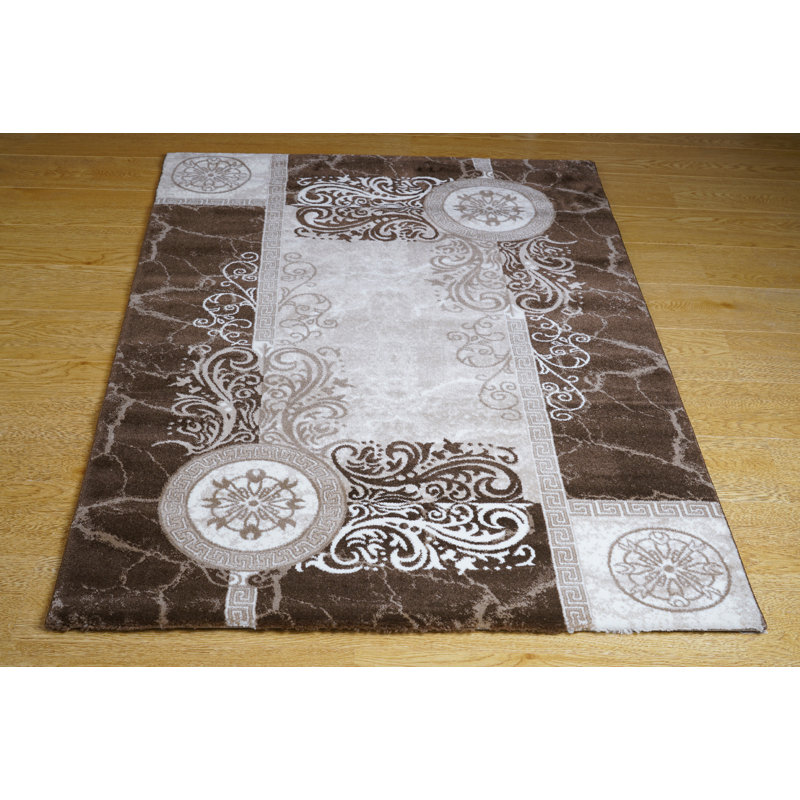 Massira Floral Area Rug, Rectangle 120 x 170cm