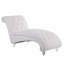 Chaise longue sans accoudoirs touffetée