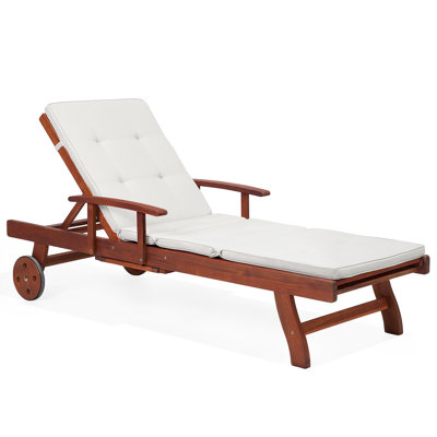 Cana Reclining Sun Lounger with Cushion