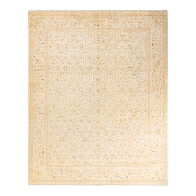 Classic One-of-a-Kind 7' 10" X 9' 10" Hand Knotted Area Rug