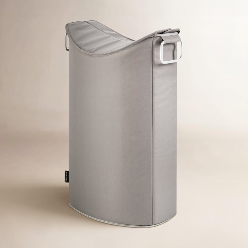 FRISCO Laundry Hamper, Taupe, 26.8' H x 12.6'' W x 18.5'' D