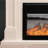 European style simple solid wood fireplace-108352782