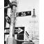 «New York City Street Signs - Black Places», reproduction d'art encadrée-229138153