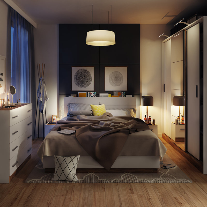 Finnbogi Ottoman Storage Bed, European Kingsize (160 x 200cm)