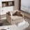 Fauteuil surdimensionné rembourré avec housse et canapé confortable