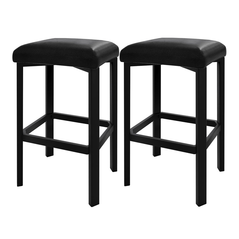 Counter Stool, Black, 2
