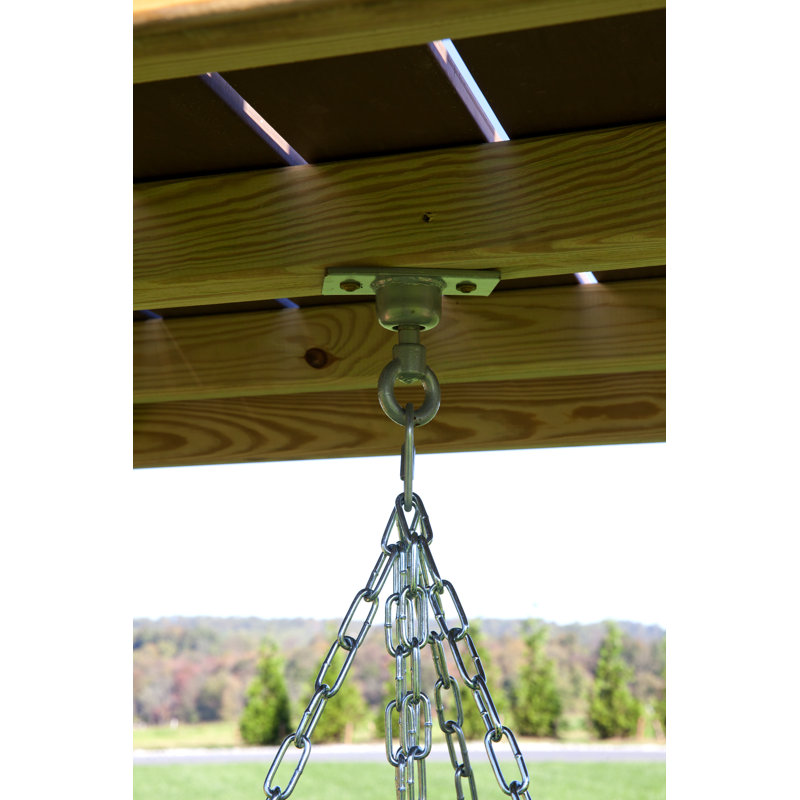 YardCraft Swing Set with Swing(s) , Slide(s), Unfinished