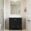 Bathroom Vanity with Single Sink, 2 Doors and a Drawer-1201052705