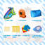 10.5' x 15' Inflatable Water Slide with Air Blower