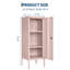 Armoire verrouillable en métal, armoire de rangement en métal 39 po avec serrure, tablette réglable et ventilation, casier en acier pour la salle de sport, l'école, le bureau, la maison-130183765