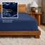 Drap-housse en flanelle de coton-265507614-265507615