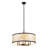 24-inch 6-Light Capiz Shell Drum Chandelier-182572052