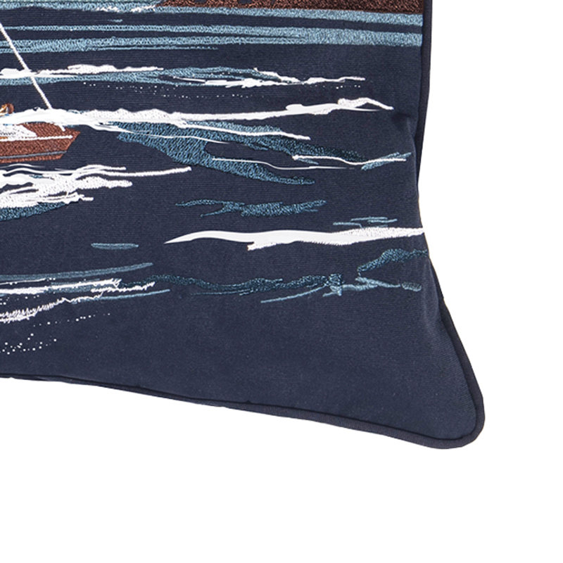 Safe Harbor Sailing Lumbar Pillow