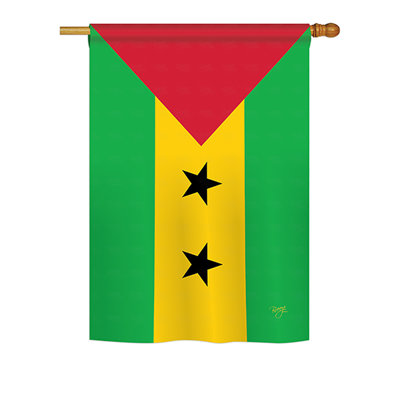 Double Sided Polyester House Flag