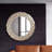 Wicksham Parkridge Round Framed Modern & Contemporary Accent Mirror