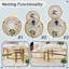 Ensemble de tables basses 2 pièces Modern