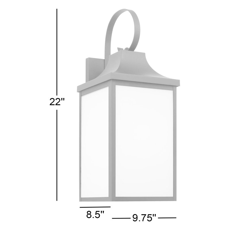 Aluminum Wall Light, Antique Bronze, No, 22'' H x 9.75'' W x 8.5'' D