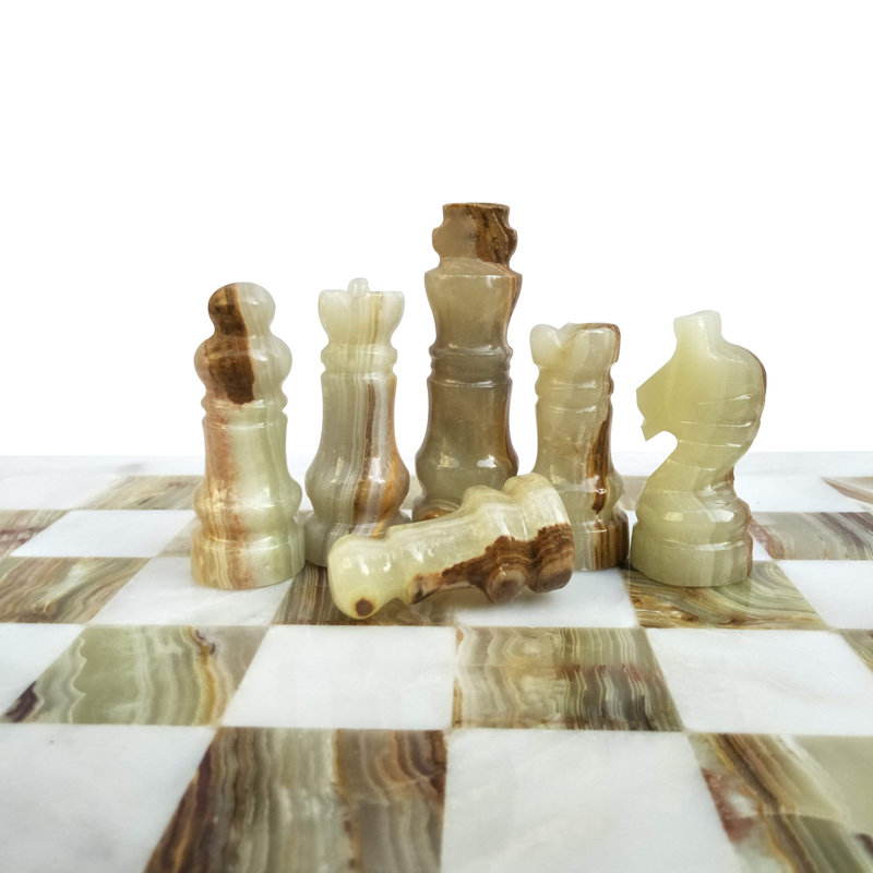 Bisiot 13.9'' L Marble Game Set
