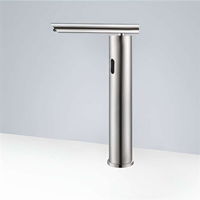 Automatic Touchless Foam Soap Dispenser with Infrared Sensor Brushed Nickel Finish