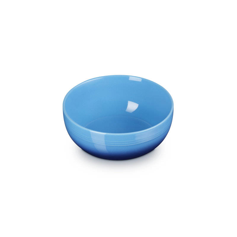 Le Creuset Coupe Cereal Bowl, 16cm, Azure