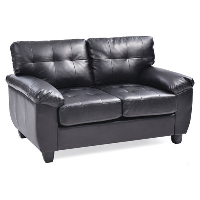 Sleek Contemporary Loveseat For Two