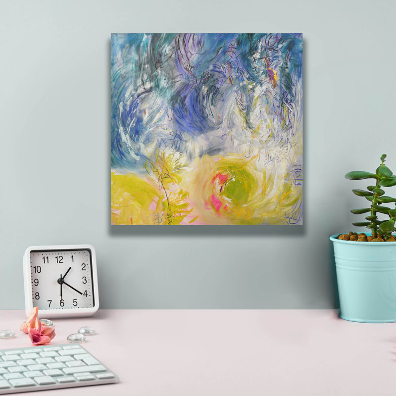  «Joint Light We Night» par Dorothy Fagan, art mural sur toile, 12 po x 12 po
