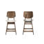 Chaise d'appoint rembourrée en bois Lyan-2035923499