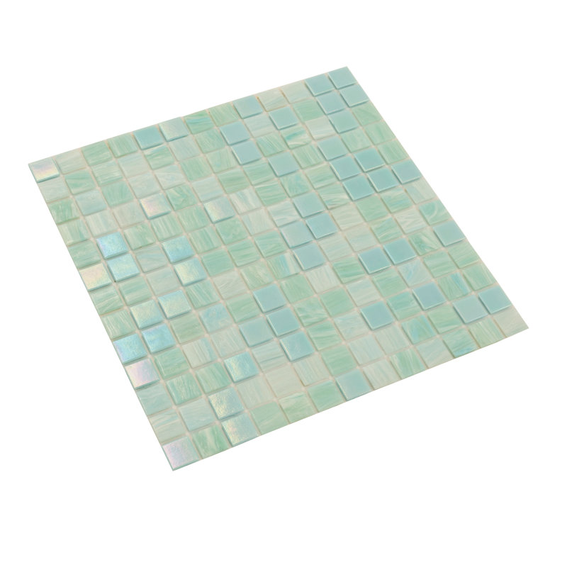 Mingles 0.8" x 0.8" Glass Grid Mosaic Wall & Floor Tile