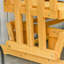 Banc oscillant pour 2 personnes Outsunny