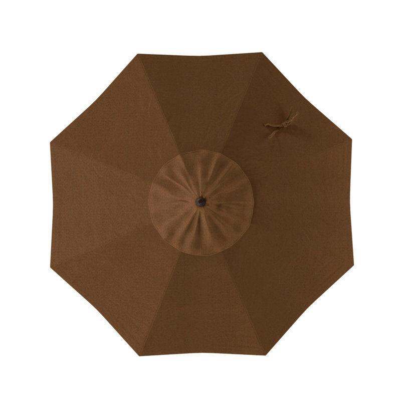 Parasol de marché 7 pi 5 po Bala, Sunbrella® teck bruyère