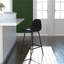 Henrine Upholstered Counter Stool with Metal Frame-1118811361