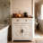 White & Wood Farmhouse Barn-Door Cabinet-326383881