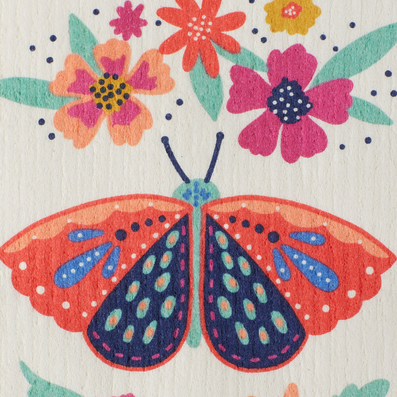 Linge à vaisselle Butterfly Folk